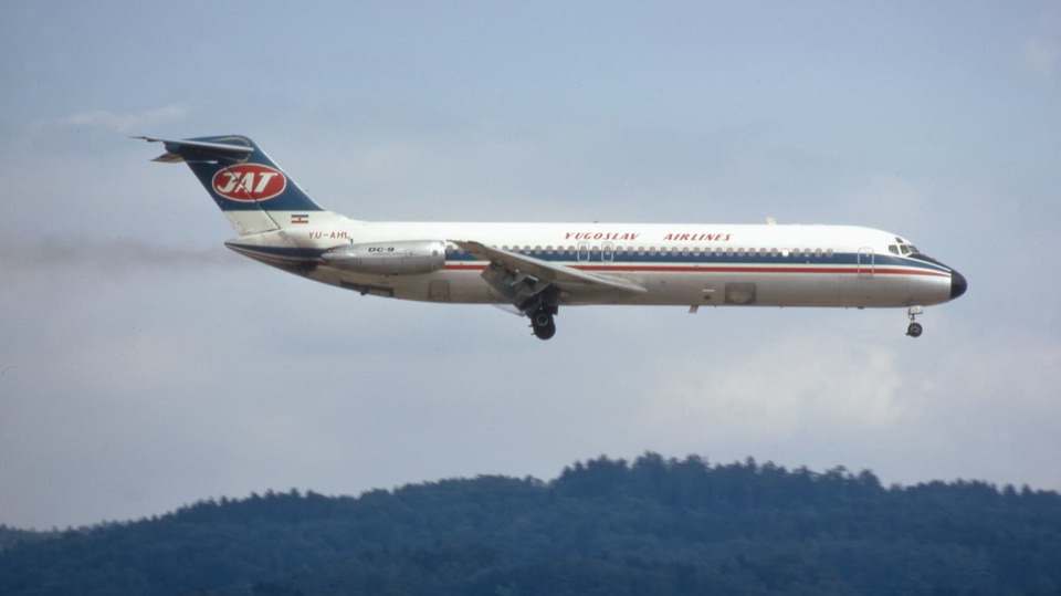 Na snímku sesterský stroj havarovaného letounu DC-9